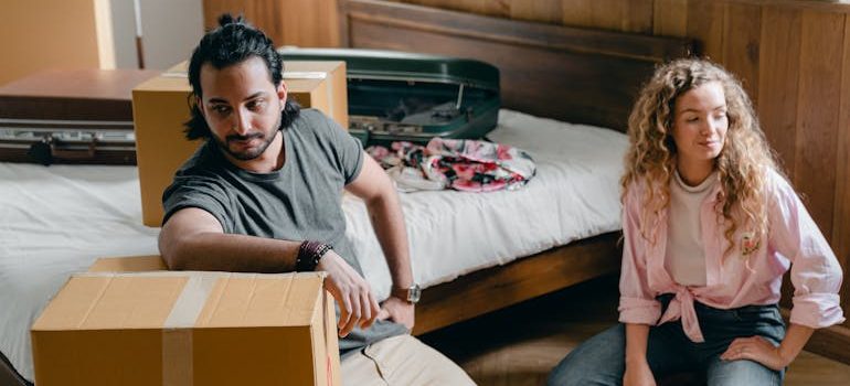 couple moving into new house